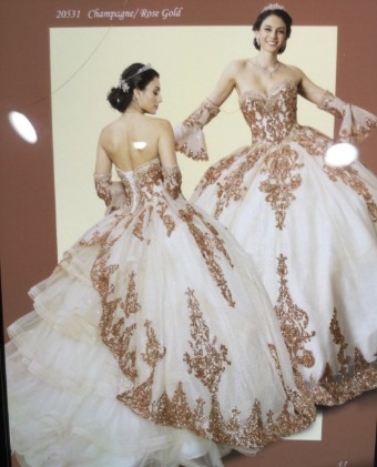 Leona Lee Inc. Style #L20531 #2 default Champagne/Rose Gold thumbnail
