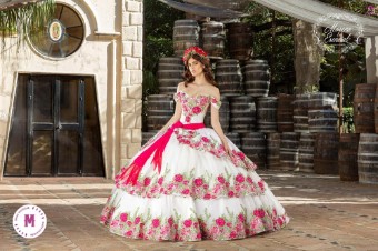Ragazza Style #MV33-133 #0 default Ivory/Fuchsia thumbnail