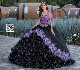 Ragazza Style #M32-132 #0 default Black/Lilac thumbnail
