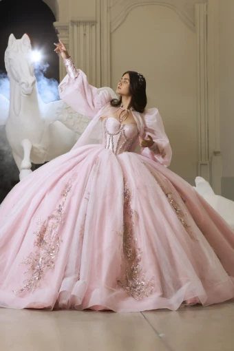 Ragazza Style #EV61-661 #5 Rosa Cuarzo/Plata thumbnail