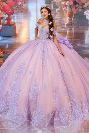 Princesa by Ariana Vara Style #Pr30198 #0 default Lavender/Rose thumbnail