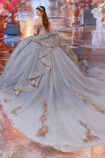 Princesa by Ariana Vara Style #PR30191 #13 Magenta/Gold thumbnail