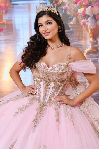 Princesa by Ariana Vara Style #PR30192 #9 default Pink/Gold thumbnail