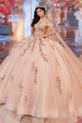 Princesa by Ariana Vara Style #PR30194 #9 Slate/Rose thumbnail