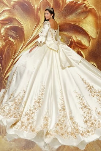 Princesa by Ariana Vara Style #pr30210 #2 default Ivory/Gold thumbnail