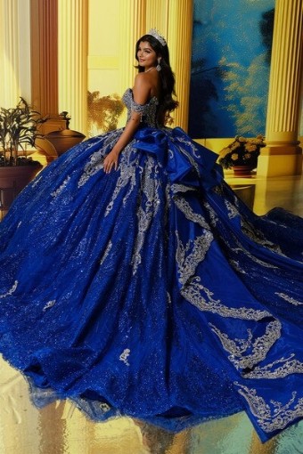 Princesa by Ariana Vara Style #PR30224 #10 Royal/Silver thumbnail