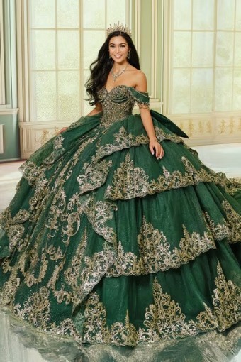 Princesa by Ariana Vara Style #pr30205 #2 Champagne/Gold thumbnail