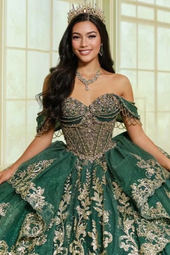 Princesa by Ariana Vara Style #pr30205 #3 default Champagne/Gold thumbnail