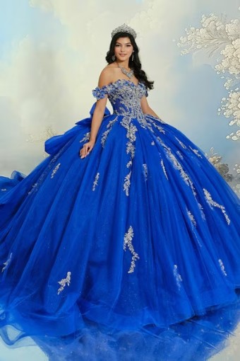 Princesa by Ariana Vara Style #pr30207 #2 default Royal Blue/Silver thumbnail