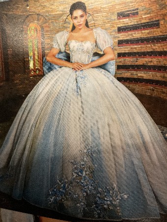 Maggie By Alborada Style #Iris #0 default Champagne/Baby Blue thumbnail