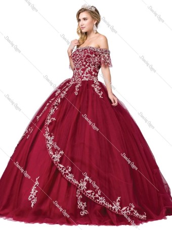 Dancing Queen Style #1405 #4 Burgundy thumbnail
