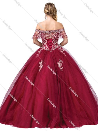 Dancing Queen Style #1405 #2 Burgundy thumbnail