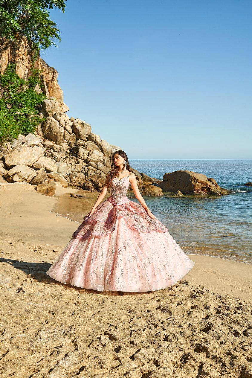 beach quinceanera dresses Ragazza D69-569 Browse beautiful quinceanera ball 009-008-050 blue off the shoulder Size:M (MADE-TO-ORDER)